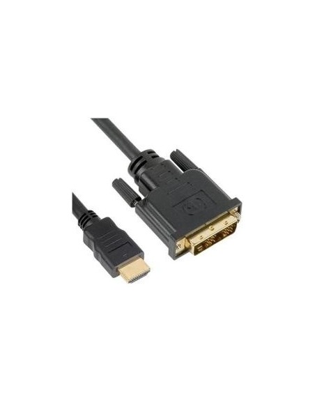 Nilox HDMI DVI-D 3.0M 3 m Nero