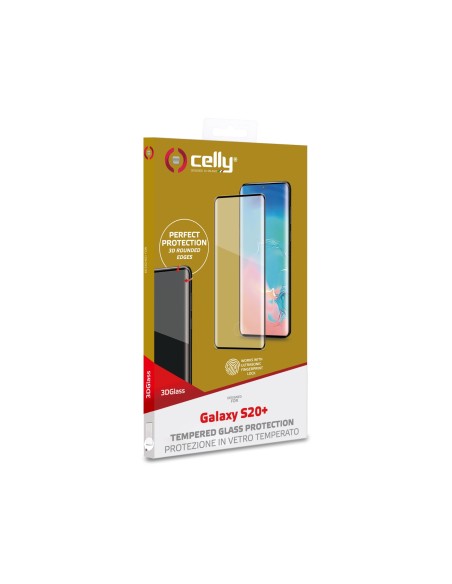 Celly 3DGLASS990BK protezione per lo schermo e il retro dei telefoni cellulari Pellicola proteggischermo trasparente Samsung 1