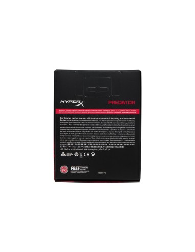 HyperX Predator HX426C13PB3K4 32 memoria 32 GB 4 x 8 GB DDR4