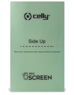 Celly PROFILM100 protezione per lo schermo e il retro dei telefoni cellulari Pellicola proteggischermo trasparente Universale