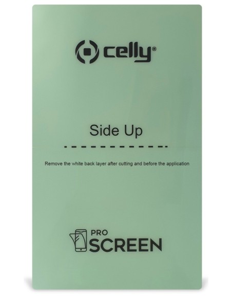 Celly PROFILM100 protezione per lo schermo e il retro dei telefoni cellulari Pellicola proteggischermo trasparente Universale