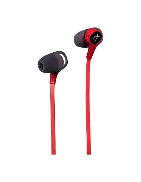 HyperX Cloud Earbuds Auricolare Cablato In-ear Gaming Nero, Rosso
