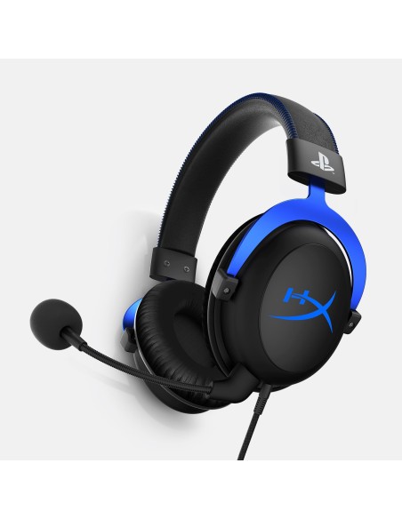 HyperX Cloud Auricolare Cablato A Padiglione Gaming Nero, Blu