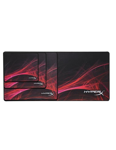 HyperX FURY S Speed Edition Pro Gaming Tappetino per mouse per gioco da computer Nero, Rosso