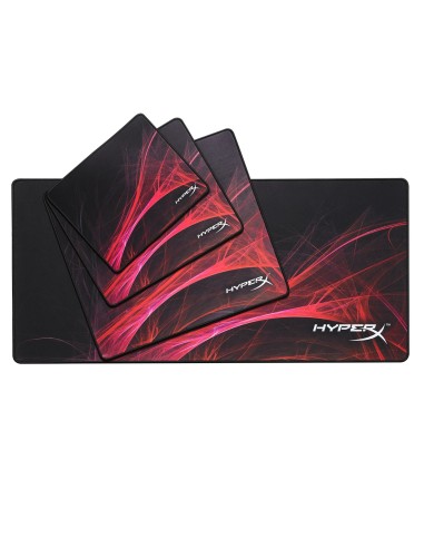 HyperX FURY S Speed Edition Pro Gaming Tappetino per mouse per gioco da computer Nero, Rosso