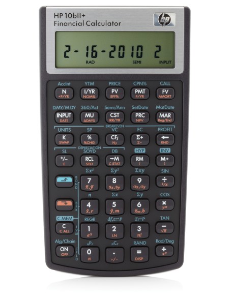 HP 10bII+