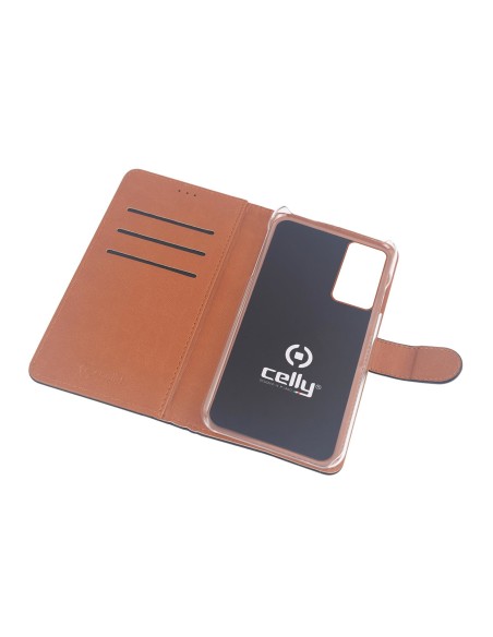 Celly WALLY896 custodia per cellulare 15,5 cm (6.1") Custodia a borsellino Nero