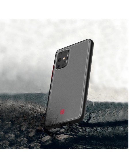 Celly VOLCANO custodia per cellulare 17 cm (6.7") Cover Grigio, Trasparente