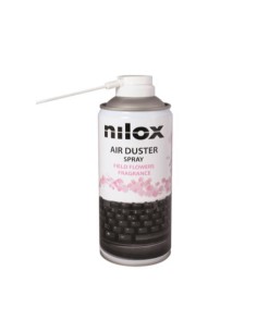 Nilox SPRAY ARIA-GAS LEGGERI-400ML FIORI Tastiera, PC Spruzzo per la pulizia dell'apparecchiatura