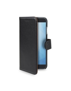 Celly WALLY custodia per cellulare 17 cm (6.7") Custodia a libro Nero