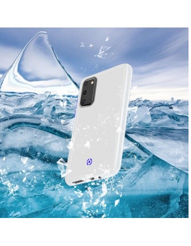 Celly GLACIER custodia per cellulare 15,8 cm (6.2") Cover Trasparente, Bianco