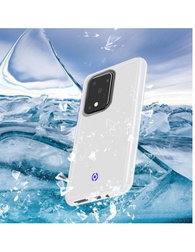Celly GLACIER custodia per cellulare 17,5 cm (6.9") Cover Trasparente, Bianco