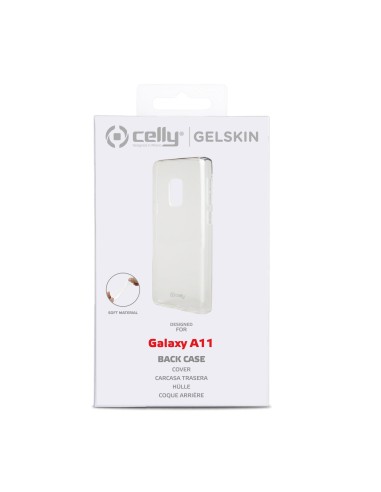 Celly GELSKIN913 custodia per cellulare 16,3 cm (6.4") Cover Trasparente