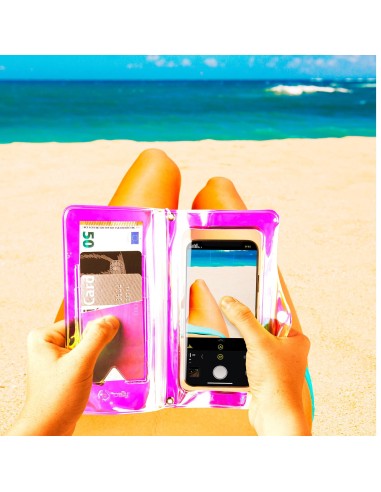 Celly SPLASHWALL20PK custodia per cellulare 16,5 cm (6.5") Custodia a borsellino Rosa