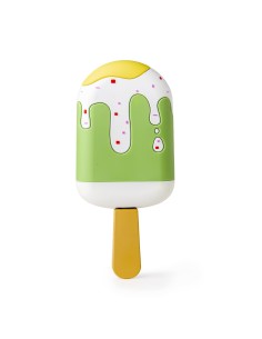 Celly Ice Lolly Ioni di Litio 2600 mAh Verde, Bianco, Giallo