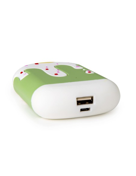 Celly Ice Lolly Ioni di Litio 2600 mAh Verde, Bianco, Giallo
