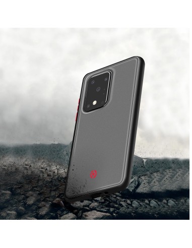 Celly VOLCANO custodia per cellulare 17,5 cm (6.9") Cover Grigio, Trasparente