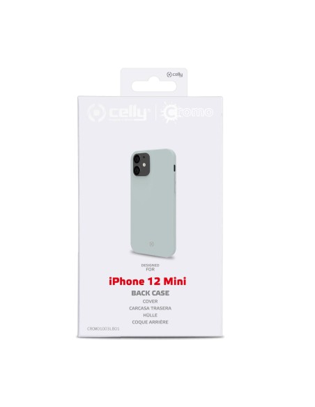 Celly Cromo custodia per cellulare 13,7 cm (5.4") Cover Blu