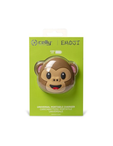 Celly MONKEY 2200 [EMOJI] Ioni di Litio 2200 mAh Marrone