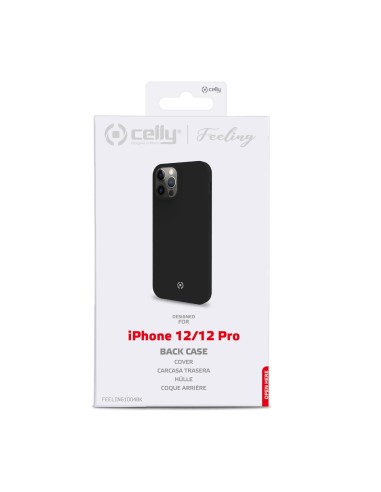 Celly Feeling custodia per cellulare 15,5 cm (6.1") Cover Nero