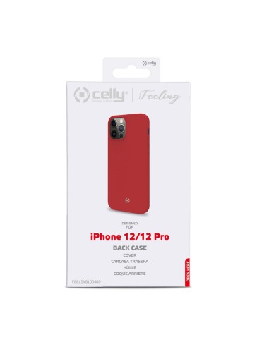 Celly Feeling custodia per cellulare 15,5 cm (6.1") Cover Rosso