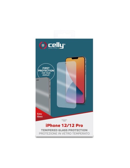 Celly Easy Glass Pellicola proteggischermo trasparente Apple 1 pz