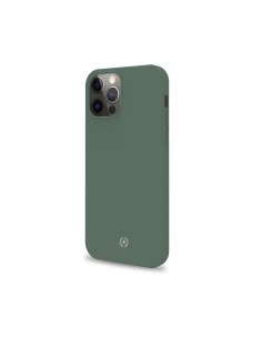 Celly Cromo custodia per cellulare 17 cm (6.7") Cover Verde