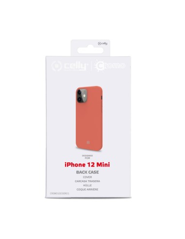Celly Cromo custodia per cellulare 13,7 cm (5.4") Cover Arancione