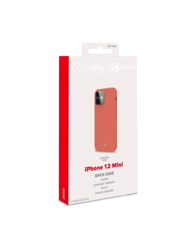 Celly Cromo custodia per cellulare 13,7 cm (5.4") Cover Arancione