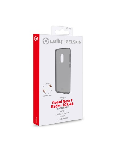Celly GELSKIN902BK custodia per cellulare 16,6 cm (6.53") Cover Trasparente