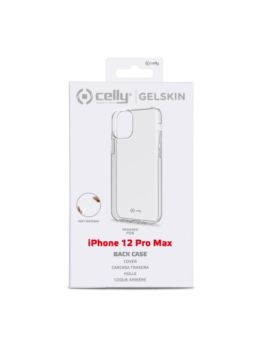 Celly Gelskin custodia per cellulare 17 cm (6.7") Cover Trasparente