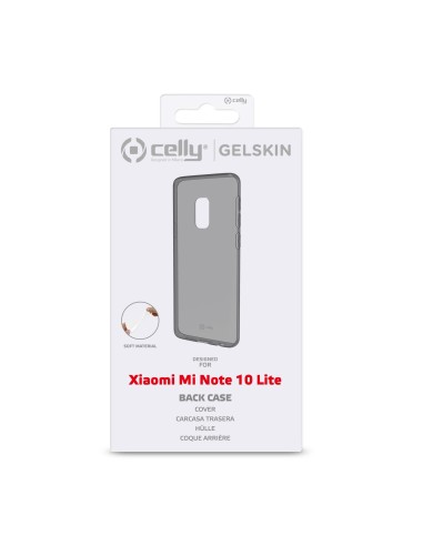 Celly GELSKIN909BK custodia per cellulare 16,4 cm (6.47") Cover Trasparente