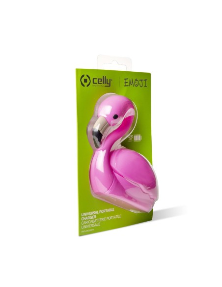 Celly FLAMINGO 2200 [EMOJI] Ioni di Litio 2200 mAh Rosa