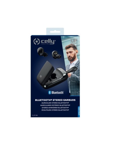 Celly Flip1 Auricolare Wireless In-ear Musica e Chiamate Bluetooth Nero