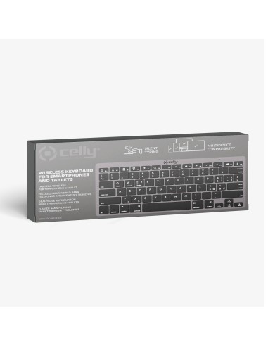 Celly SWKEYBOARDBT tastiera Universale QWERTY Nero