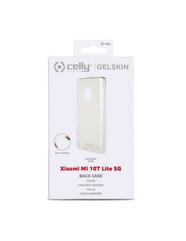 Celly Gelskin custodia per cellulare 16,9 cm (6.67") Cover Trasparente