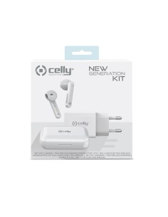 Celly Newgenkitpro Wireless In-ear Bianco 2