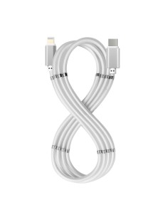 Celly USBCLIGHTMAGWH cavo Lightning 1 m Bianco