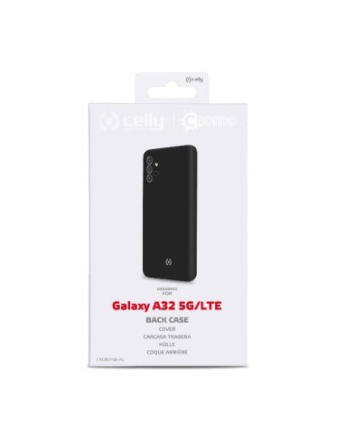Celly CROMO custodia per cellulare 16,5 cm (6.5") Cover Nero