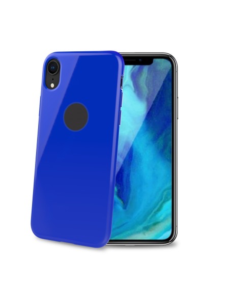 Celly Gelskin custodia per cellulare 15,5 cm (6.1") Cover Blu Celly Gelskin custodia per cellulare 15,5 cm (6.1") Cover Blu