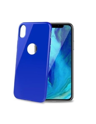 Celly Gelskin custodia per cellulare 15,5 cm (6.1") Cover Blu