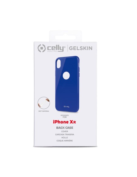 Celly Gelskin custodia per cellulare 15,5 cm (6.1") Cover Blu Celly Gelskin custodia per cellulare 15,5 cm (6.1") Cover Blu