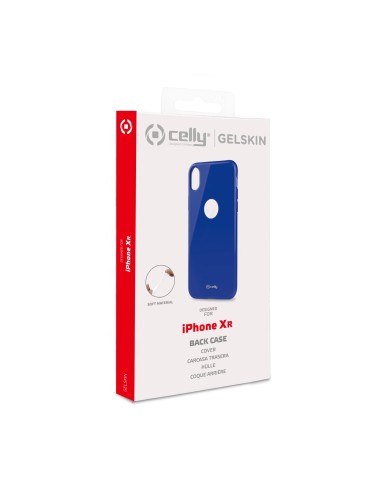 Celly Gelskin custodia per cellulare 15,5 cm (6.1") Cover Blu