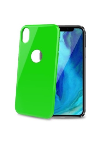 Celly Gelskin custodia per cellulare 15,5 cm (6.1") Cover Lime