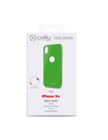 Celly Gelskin custodia per cellulare 15,5 cm (6.1") Cover Lime