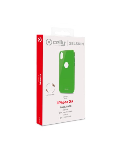Celly Gelskin custodia per cellulare 15,5 cm (6.1") Cover Lime
