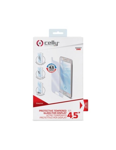 Celly EASYUNI45 protezione per lo schermo e il retro dei telefoni cellulari Pellicola proteggischermo trasparente Universale 1