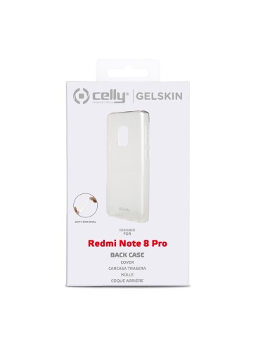 Celly Gelskin custodia per cellulare 16,6 cm (6.53") Cover Trasparente