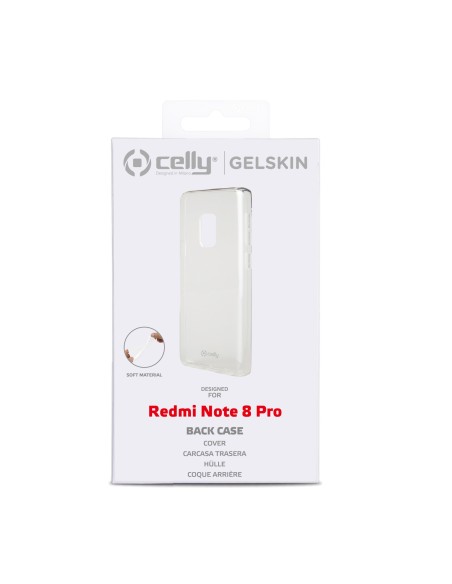 Celly Gelskin custodia per cellulare 16,6 cm (6.53") Cover Trasparente Celly Gelskin custodia per cellulare 16,6 cm (6.53") Cover Trasparente