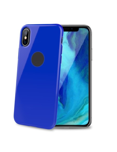 Celly Gelskin custodia per cellulare 16,5 cm (6.5") Cover Blu Celly Gelskin custodia per cellulare 16,5 cm (6.5") Cover Blu
